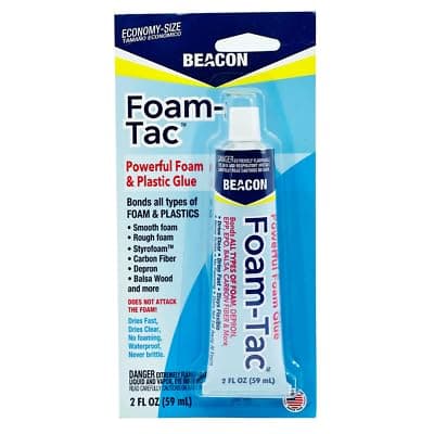 Beacon Foam Tac Adhesive Foam Glue 2 Ounce Carded
