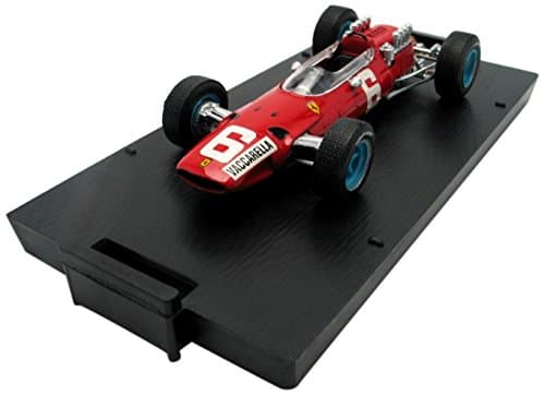 BRUMM 1/43 Scale Prefinished Fully-Detailed Diecast Model, Ferrari 158, '65 Italian Gran Prix, #6, Nino Vaccarella. R296