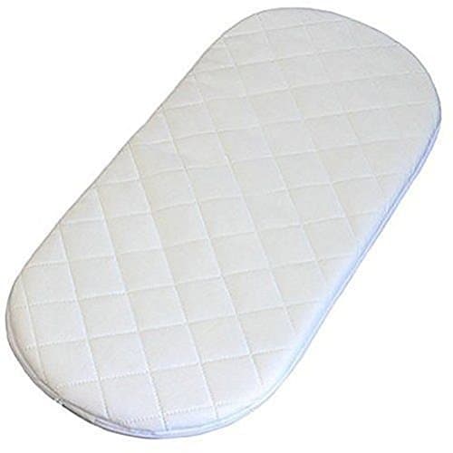 Microfibre Hypoallergenic Moses Basket Mattress Will Fit Mamas & Papas and Mothercare Moses Baskets (71x40x4cm)