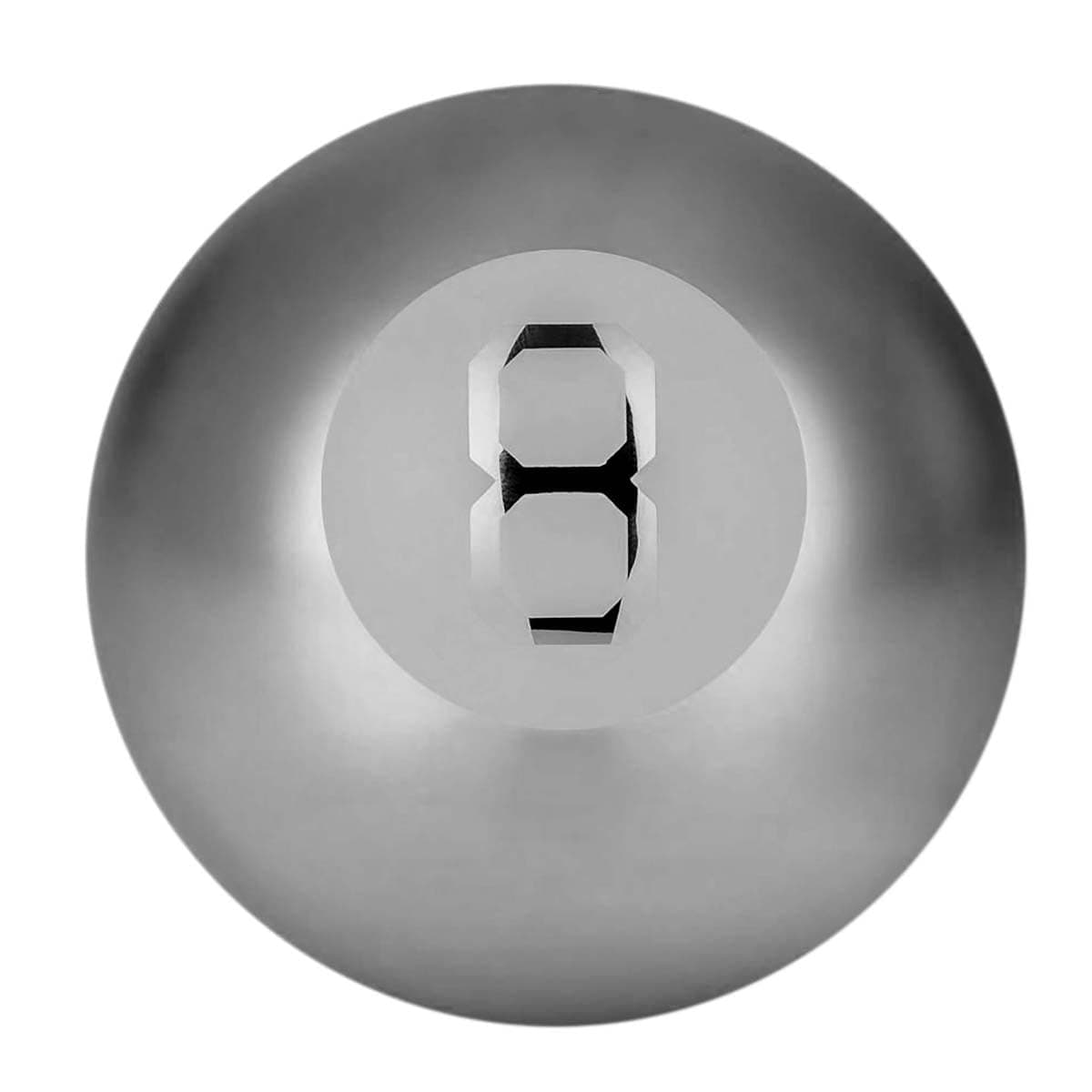 AlmineezRetro Mystic Magic 8 Ball – Novelty Gadget Toy Gift Desktop - Just Ask a Question Party Fun Xmas Gift Features More Than 15 Answers and Predictions (Grey)