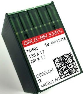 135 X 17 #18 Pack of 100 Sewing Machine Needles