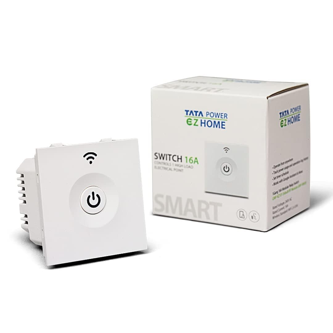 Wifi Smart Switch 16A 1 Channel, Modular Home Automation Product, Track Power Usage
