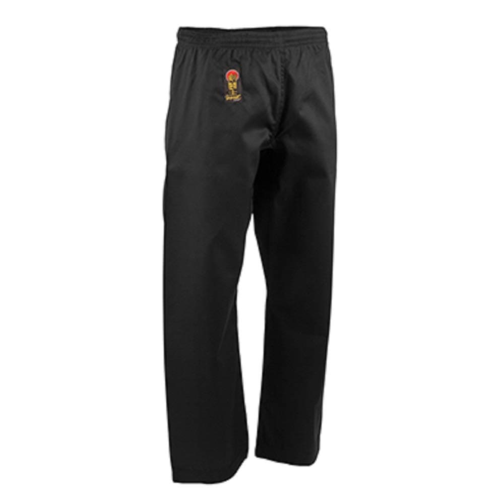 Gladiator 6oz Karate Pants w/Elastic Waist - Black - Size 5