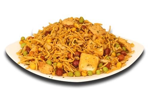 NOBILITY Calcutta Mix Bhujia Hot 100g / 3.5 Ounce - India's Best Chanachur snacks