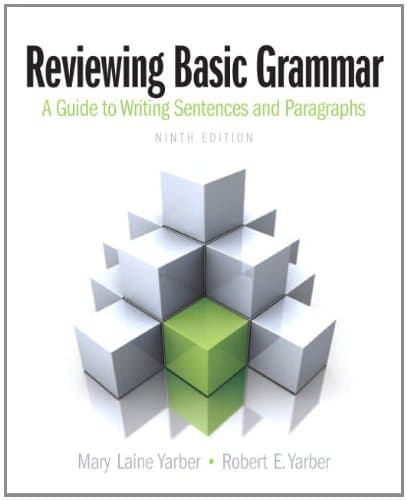 Reviewing Basic Grammar (Mywritinglab)