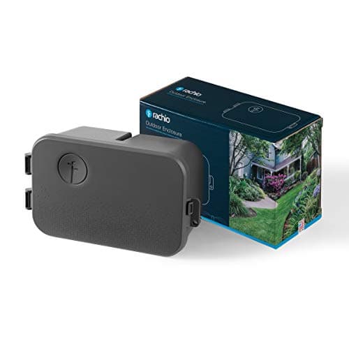 Rachio Outdoor Enclosure 3 and Generation 2 Smart Sprinkler Controller (Renewed)