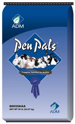 Adm Animal Nutrition 80033AAAE4 50Lb PP Rabbit Mini Pellet, 50 lb