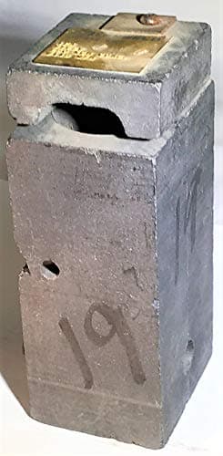 Erico Cadweld HDSSC2Q Welding Bonding Mold, 4/0 Conc, 150 W/Metal, 150PLUSF20