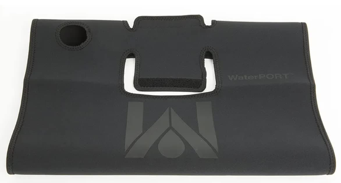 WaterPORT Day Tank Neoprene Insulating Protective Cover Sleeve for Portable Vehicle Water Tank - Charcoal Black