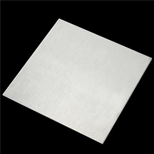 CynKen 2x100x100mm Titanium Plate Sheet TA2/GR2 Sheet