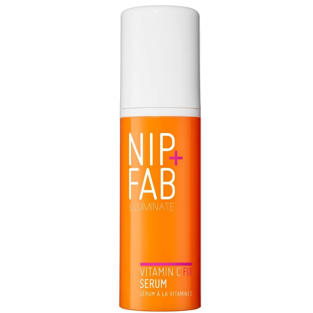 Nip + Fab 5% Vitamin C Fix Serum for Face with Carrot Oil and Acai Berry Extract, Antioxidant for Skin Brightening and Toning, 50 ml