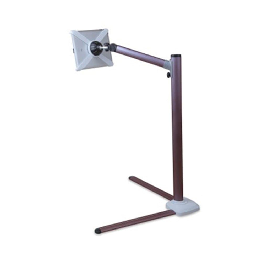 EKoo Aluminum Alloy Tablet PC Floor Stand Holder for Tablets,360° Rotation Easy Adjustable Rotatable Floor Stand For iPad Air, iPad 4 / 3 / 2(Floor Stand Holder for iPad-Dark Gray)