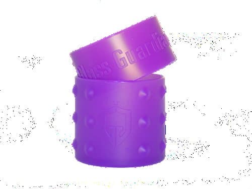 Glass Guardian (Luxury Purple)- Bottle cover for glass bottles. Glass bottle cover is eco-friendly and fits a variety of glass bottles!