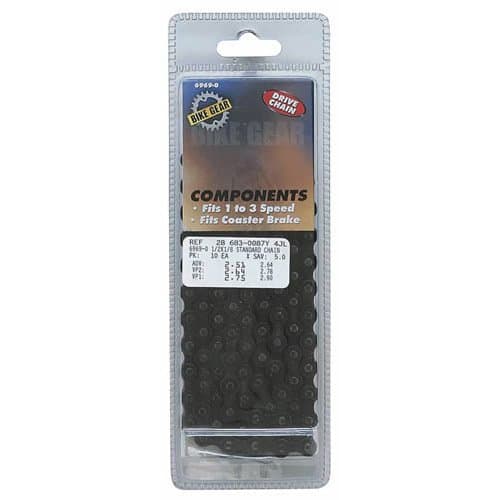 Bike Gear Drive Chain (1/2-Inch x 1/8-Inch)