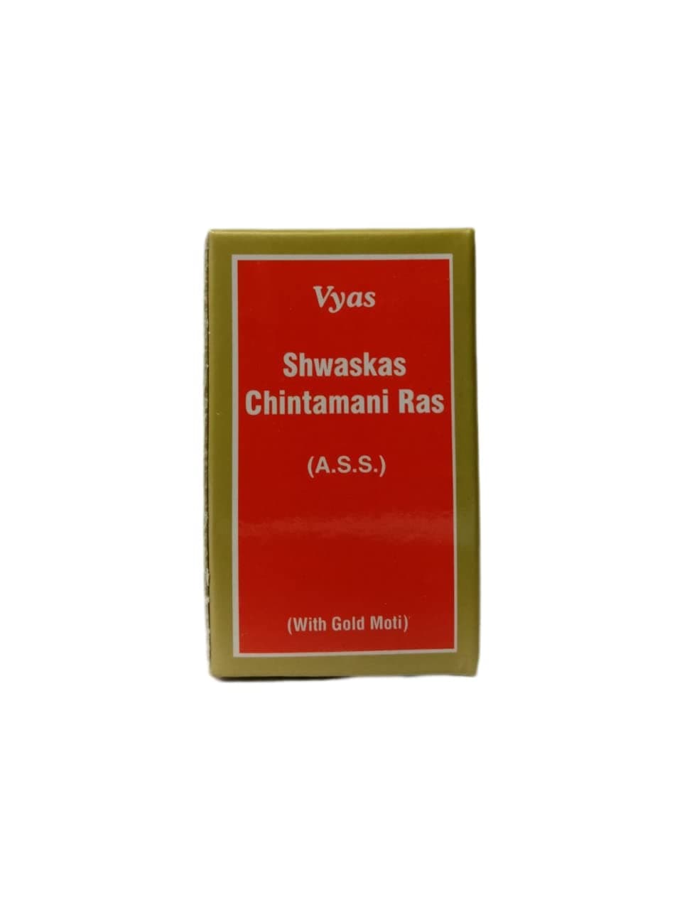 VYAS Shwaskas Chintamani Ras (Swarna Moti Yukt) - 25Tablets (PACK OF 1)