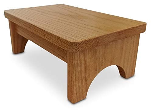 HollandCraft - The Perfect Wood Step Stool - Handcrafted - Made in USA - Hidden Wood Dowels (No Screws, Staples or Nails)