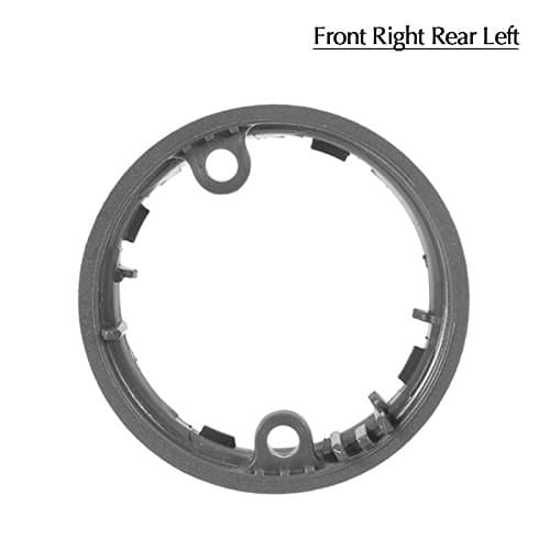 iMusk Replacement Repair Spare Parts Kits Accessories for DJI Spark RC Quadcopter Drone (LED Cover Base-Front Right Rear Left)