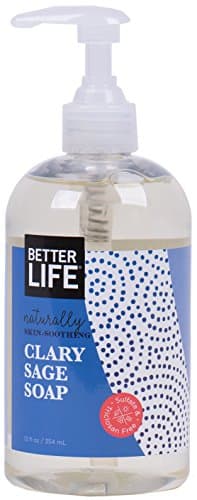 Better Life Hand and Body Soap, Clary Sage, 12 Ounces, 2424J