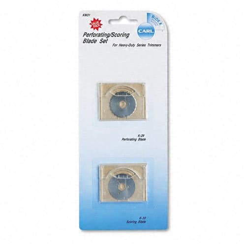 Bidex Perforating/Scoring Blades for Heavy-Duty Rotary Trimmers, 2 Blades, Sold as 1 Set, 2 Each per Set
