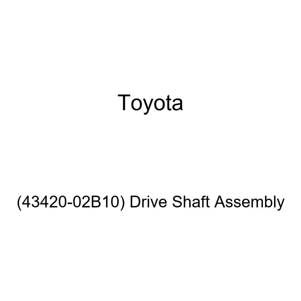 TOYOTA Genuine (43420-02B10) Drive Shaft Assembly
