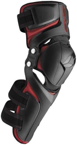 EVS Epic Knee Guards - Small/Medium/Black/Red