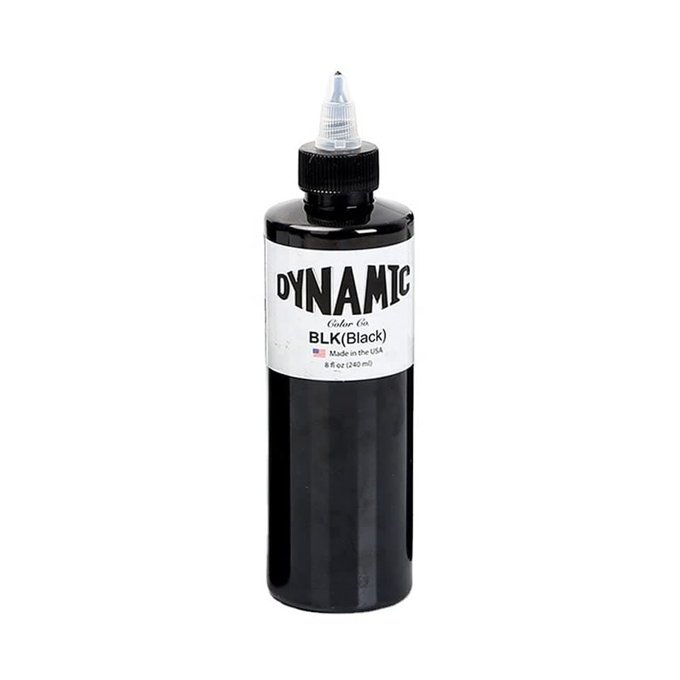 Dynamic Tattoo Inks - 8 Ounces, Black