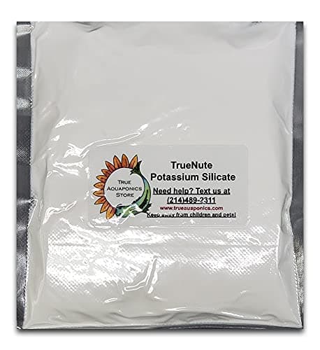 TrueNute Potassium Silicate for Aquaponics, Hydroponics, Soil and Foliar Spray. for Plants,PH UP, Stronger Than Liquid (4 Pounds)