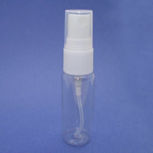 Travel Size Fine Mist Spray Bottle, 2 oz + Bonus JB Digital Microfiber Cleaning Cloth