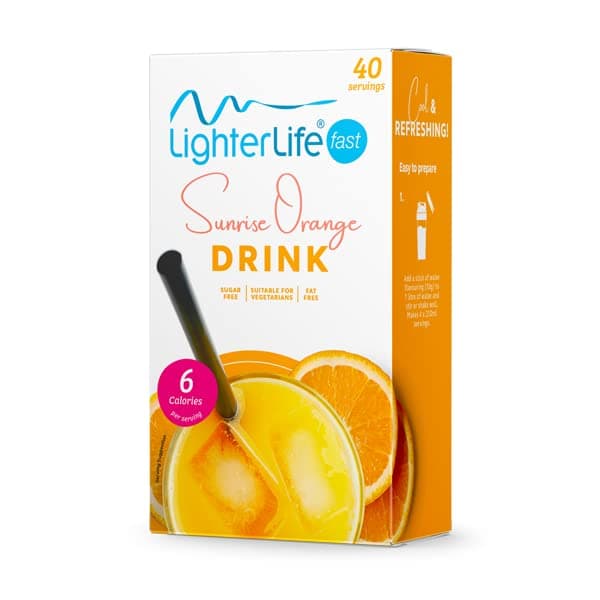 – LighterLife Sunrise Orange Drink Mix Sachet x 10