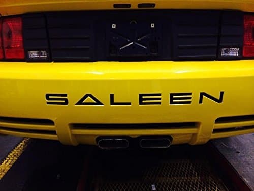 05-09 Saleen Mustang Rear Bumper Decal, stickers: S281, 5.0, 4.6