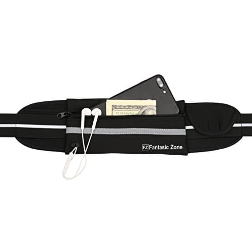 Fantastic Zone Running Belt Waist Pack for iPhone Samsung Galaxy, Men, Women During Workouts, Fitness, Cycling, Hiking, Walking, Running