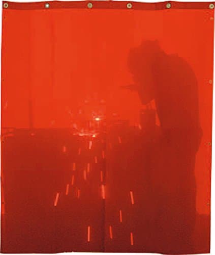 Solter 06183 – Protection for Welding Curtain, 2000 x 1400 mm, Orange