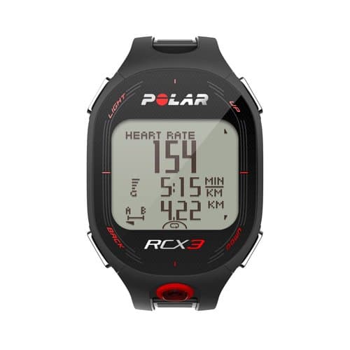 Polar RCX3M Sports Watch with Smart Coaching - Black