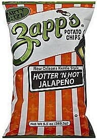 Zapps Potato Chips 1.5 Ounce 30 Count (Jalapeno)