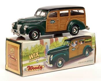 1940 Ford Woody Wix Filters 99084 Collector Series Ertl Collectible