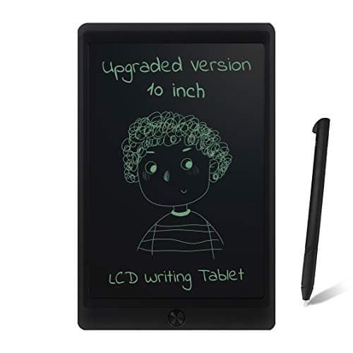 Coxtnbio 10 inch LCD Writing Tablet, Drawing Board for Kids Drawing Tablet Writing Pads Harmless to Eyes Birthday Gift Office Blackboard (Black)