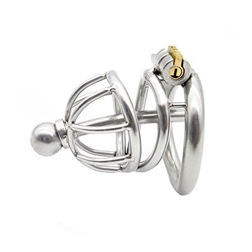 Catheter Stealth Virginity Lock Cock Cage (45mm)