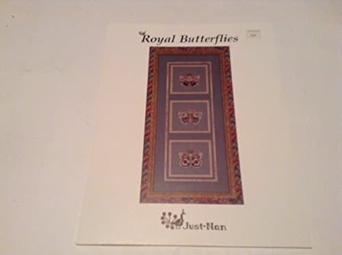 Royal Butterflies Cross Stitch Pamphlet 1993