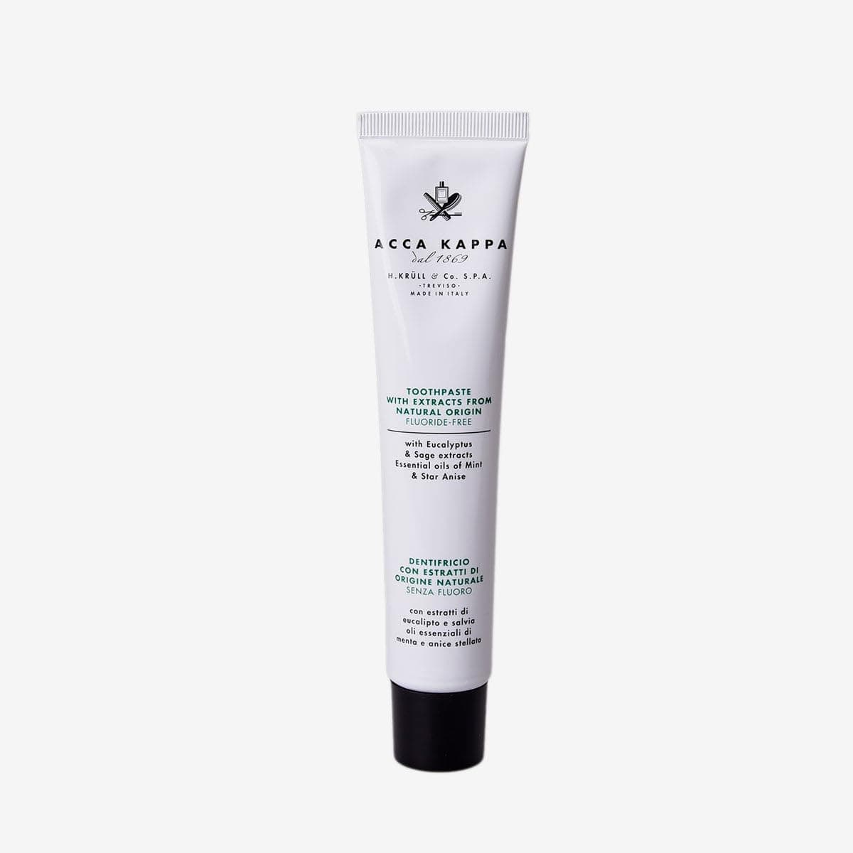 Natural Fluoride Free Toothpaste – Gentle Cleansing with Sage, Eucalyptus and Spearmint