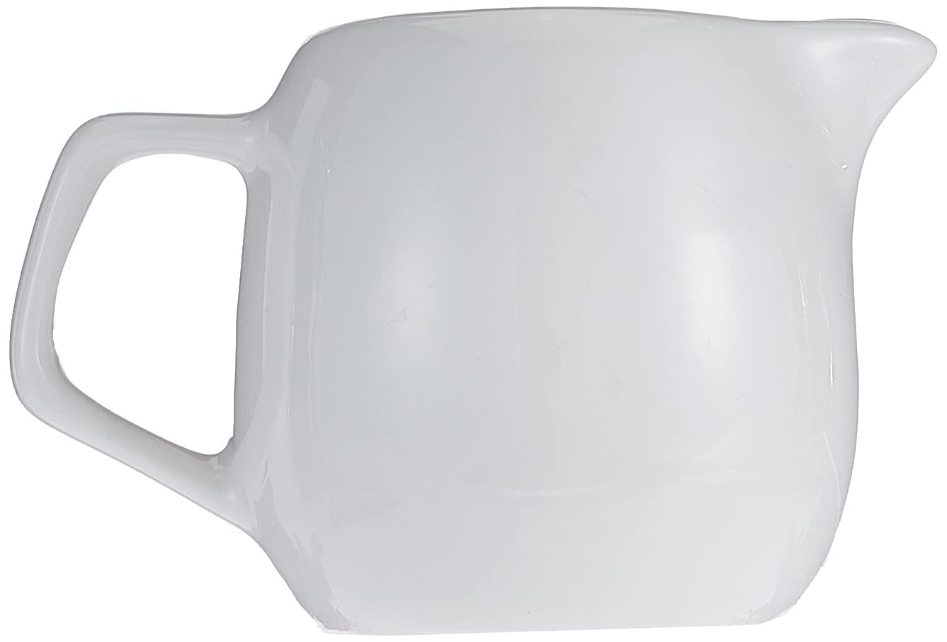 Porcelain Creamer, 80 ML Capacity, Ivory
