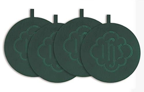 Artistic Manufacturing 102568 Offering Plate - Replacement Pad With IHS44; Green
