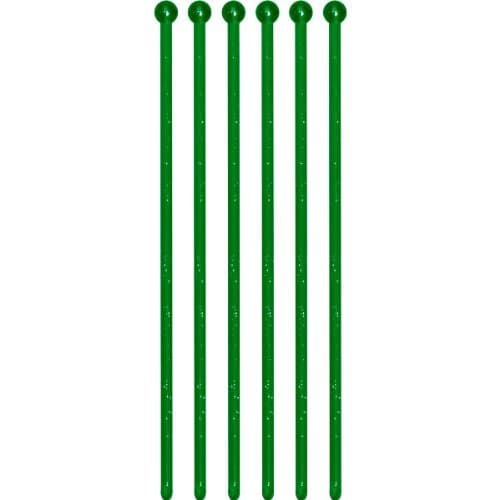 Glitz Green Glitter Drink Stirrers (24ct)