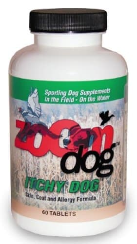 ZoomDog Itchy Dog Skin, Coat Allergy Formula (60 Tabs)