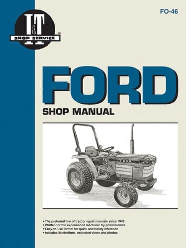 Ford Shop Manual Models 1120 1220 1320 1520+ (Manual Fo-46)