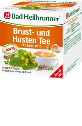 Bad Heilbrunner Brust- und Husten / Chest and Coughing Tea 30 g (2-Pack)