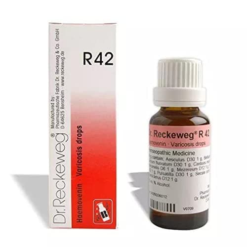 Dr Reckeweg R 42 Venous Stasis,Varicosis 22 ml
