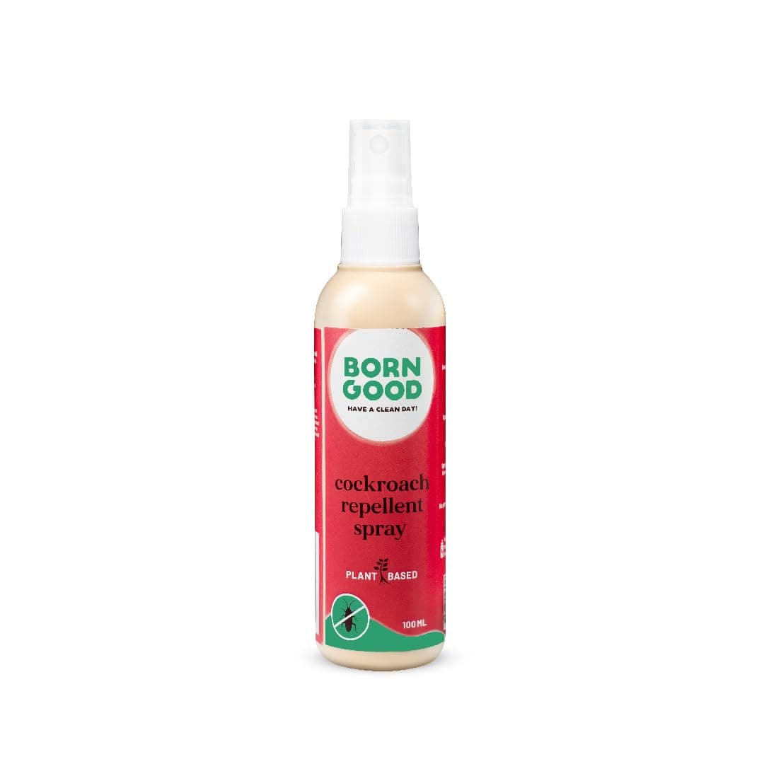 Born Good Natural Cockroach Repellent Spray | 100ml | Plant-Based, Biodegradable, Non-Toxic, Eco-Friendly, Organic, Herbal