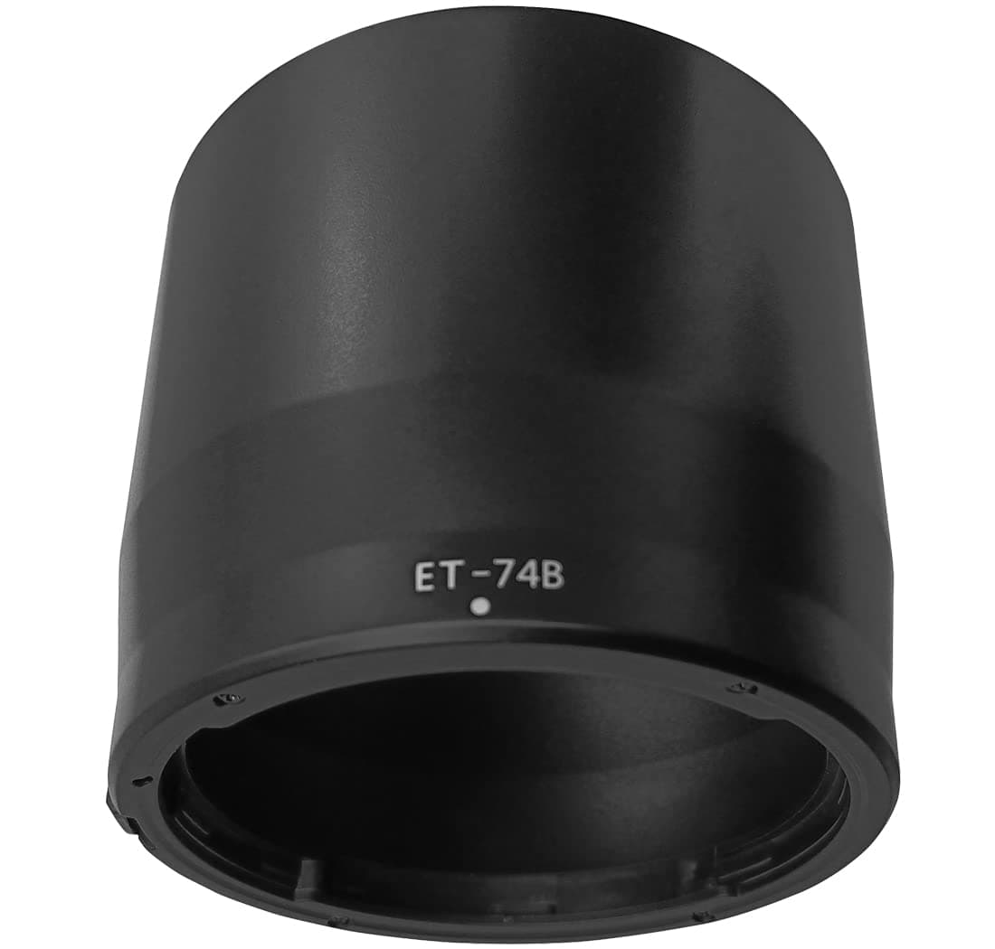 ET-74B Lens Hood for Canon RF 100-400mm f/5.6-8 is USM,EF 70-300mm f/4-5.6 is II USM(Not for is USM) Lens,HUIPUXIANG 67mm Hood
