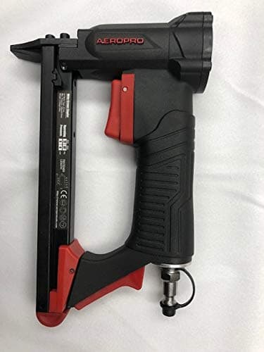 AeroPro 7116RC Pneumatic Staple Gun - 22 Gauge 71 Series 3/8-Inch Crown 1/4-Inch to 5/8-Inch Length Air Upholstery Staple Gun Fine Wire Upholstery Stapler Gun