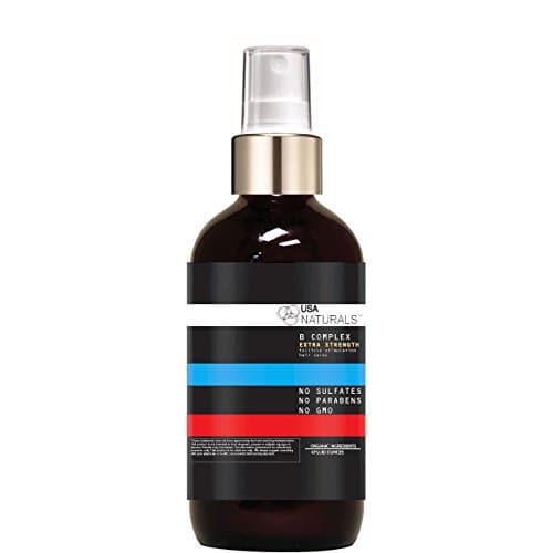 B Complex Hair Growth Spray (Follicle Stimulation, Hair Growth Cycle, Essential Vitamins for Growth B2, B3, B5, Biotin)